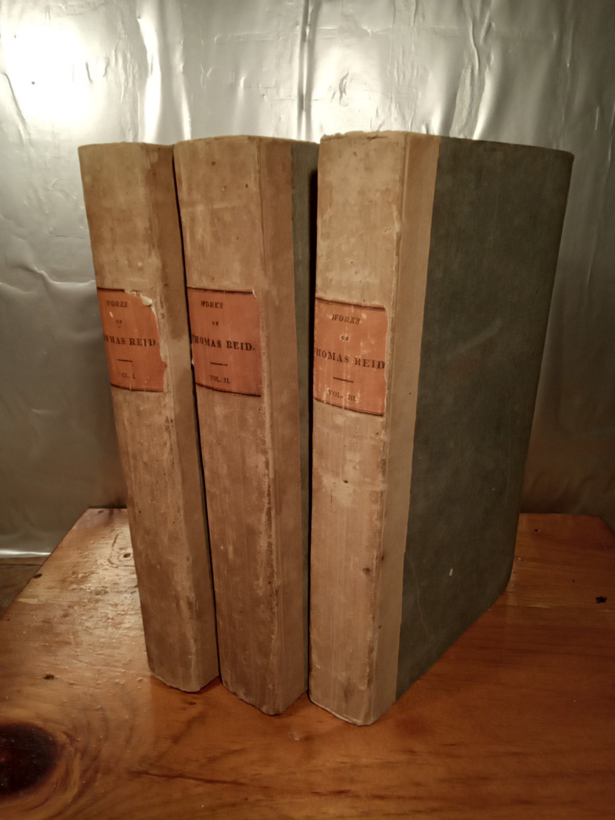 The Works of Thomas Reid (Thomas Reid – 1813,14,15) Volumes 1-3