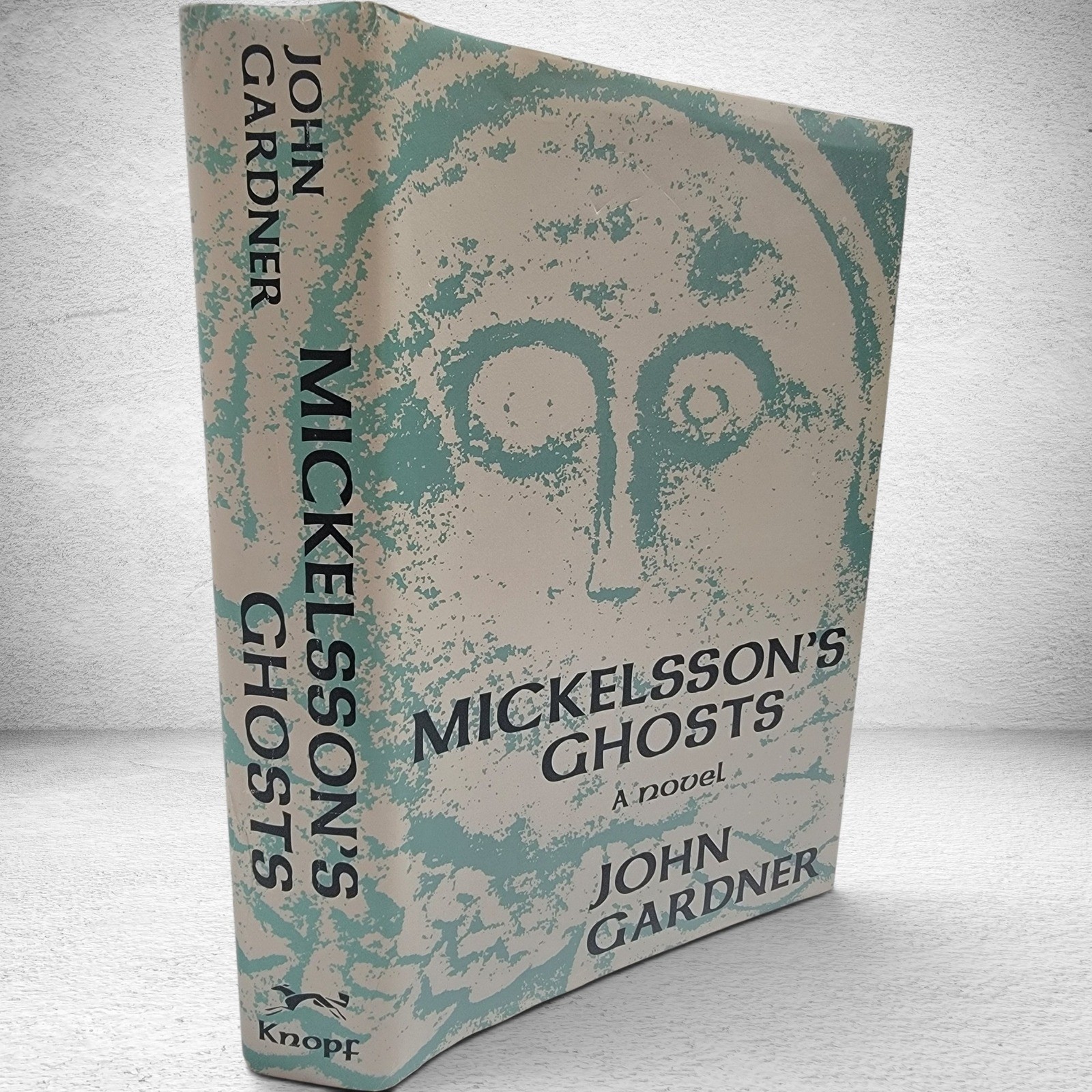 Mickelsson’s Ghosts John Gardner 1982 1st Ed Knopf DJ Hardcover Fiction Novel