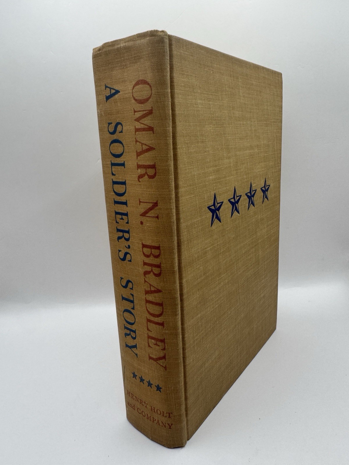 A Soldier’s Story Omar N Bradley Henry Holt Co. 1951 First Edition Hardcover