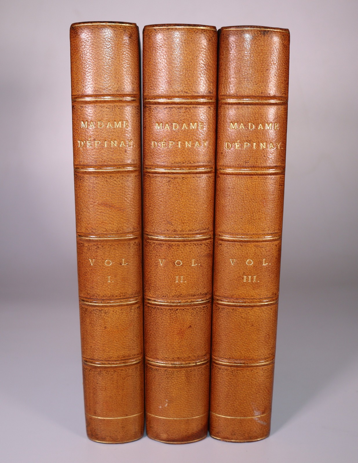 1903 Memoirs of Madame D’Epinay Royale Edition de Luxe Numb’d Ltd Ed Leon Vallee