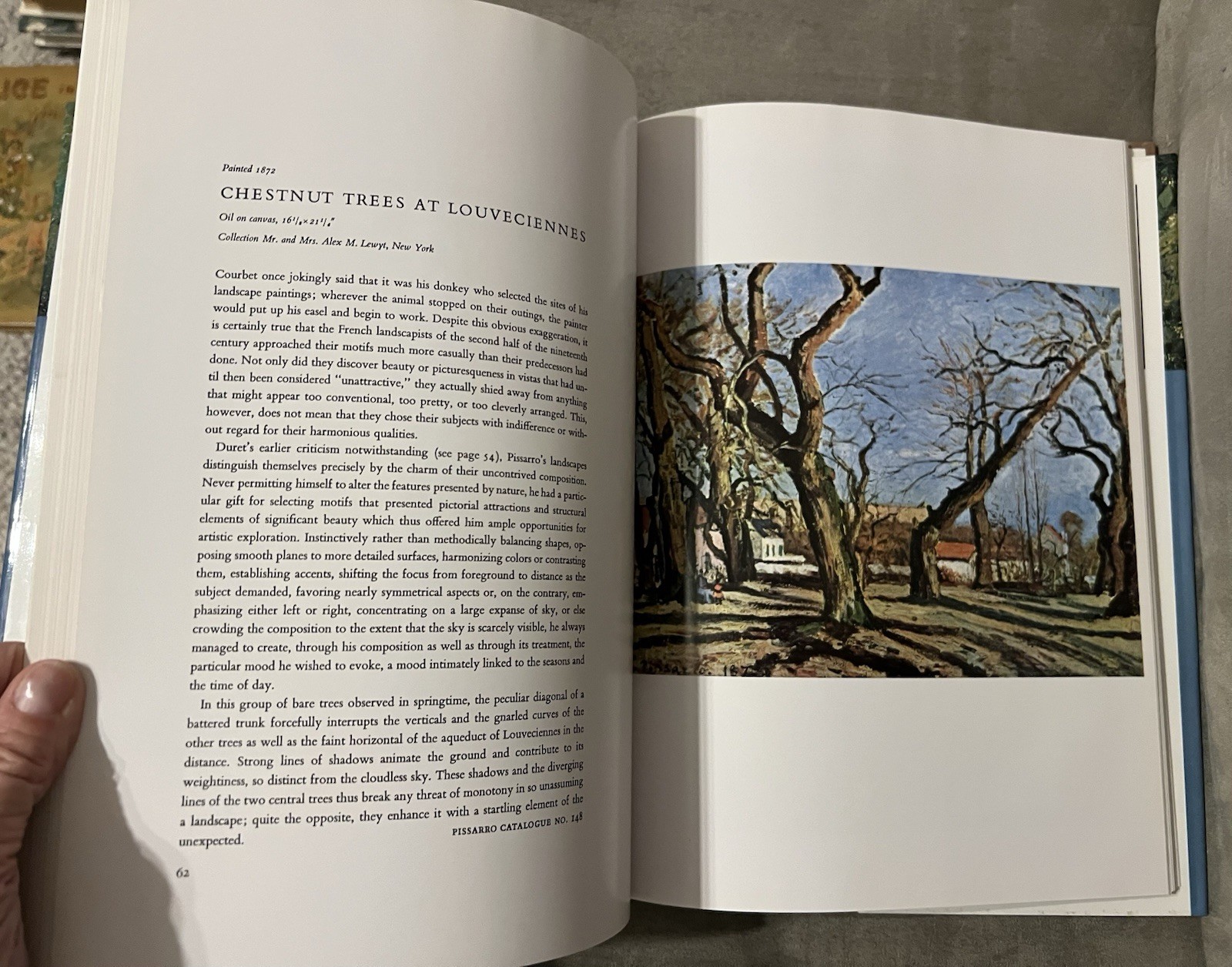 John Rewald Pissarro Art Book 1989 HCDJ Harry N Abrams Illustr Master of Art