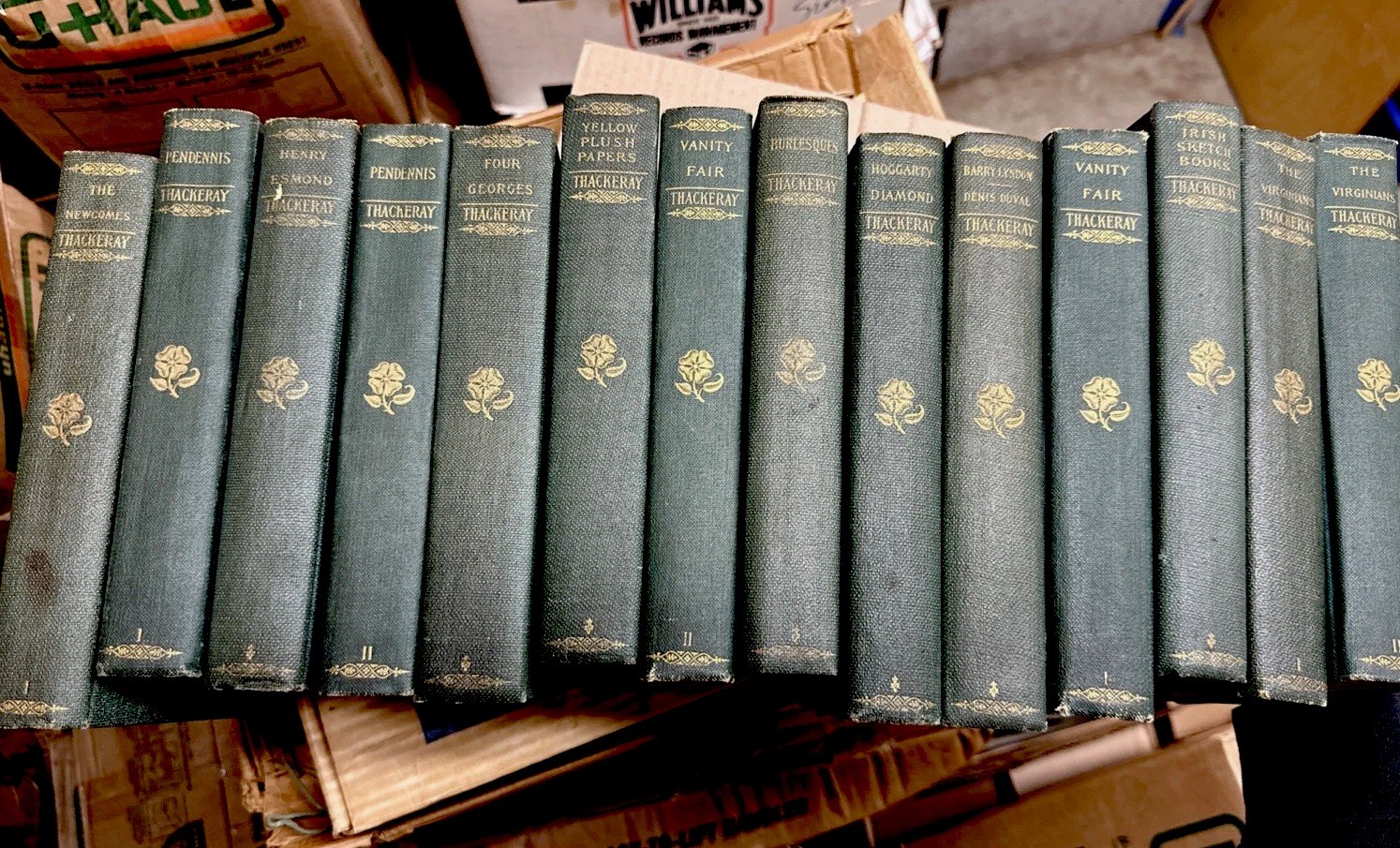 20 Vol. – Complete Works of William Makepeace Thackeray 1902