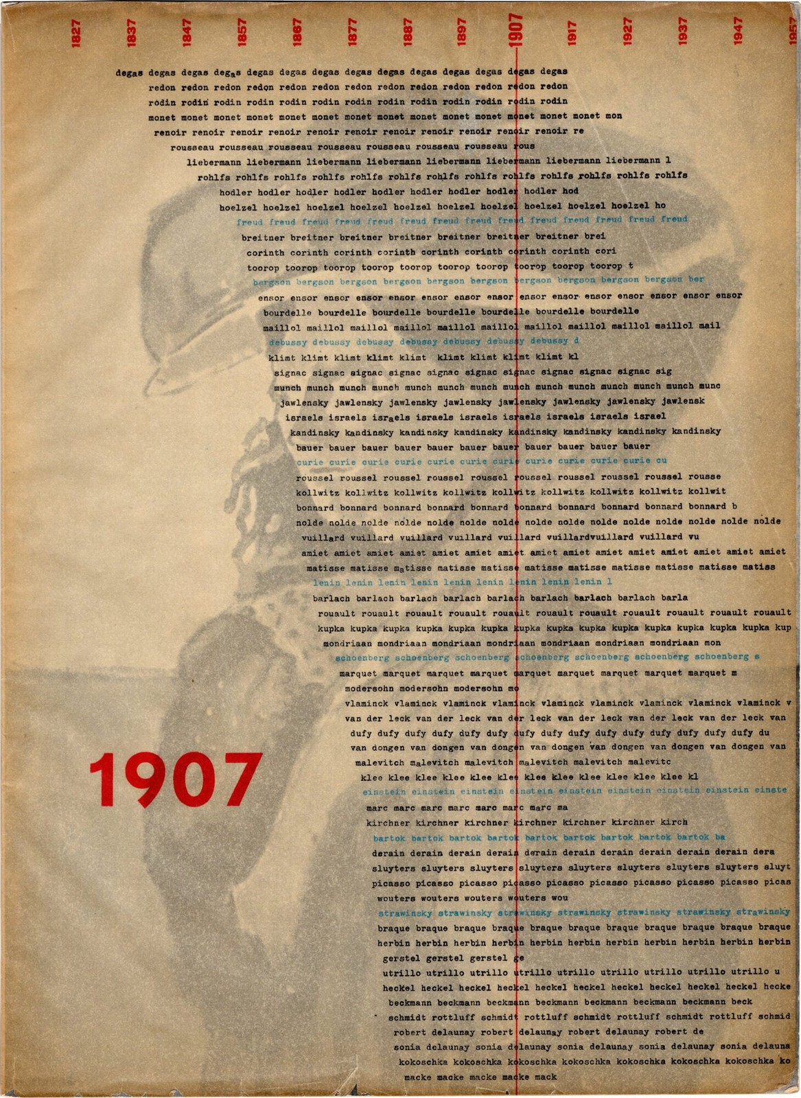 EUROPA 1907 STEDELIJK MUSEUM CATALOG CAT 176 First Edition 1957 #170100