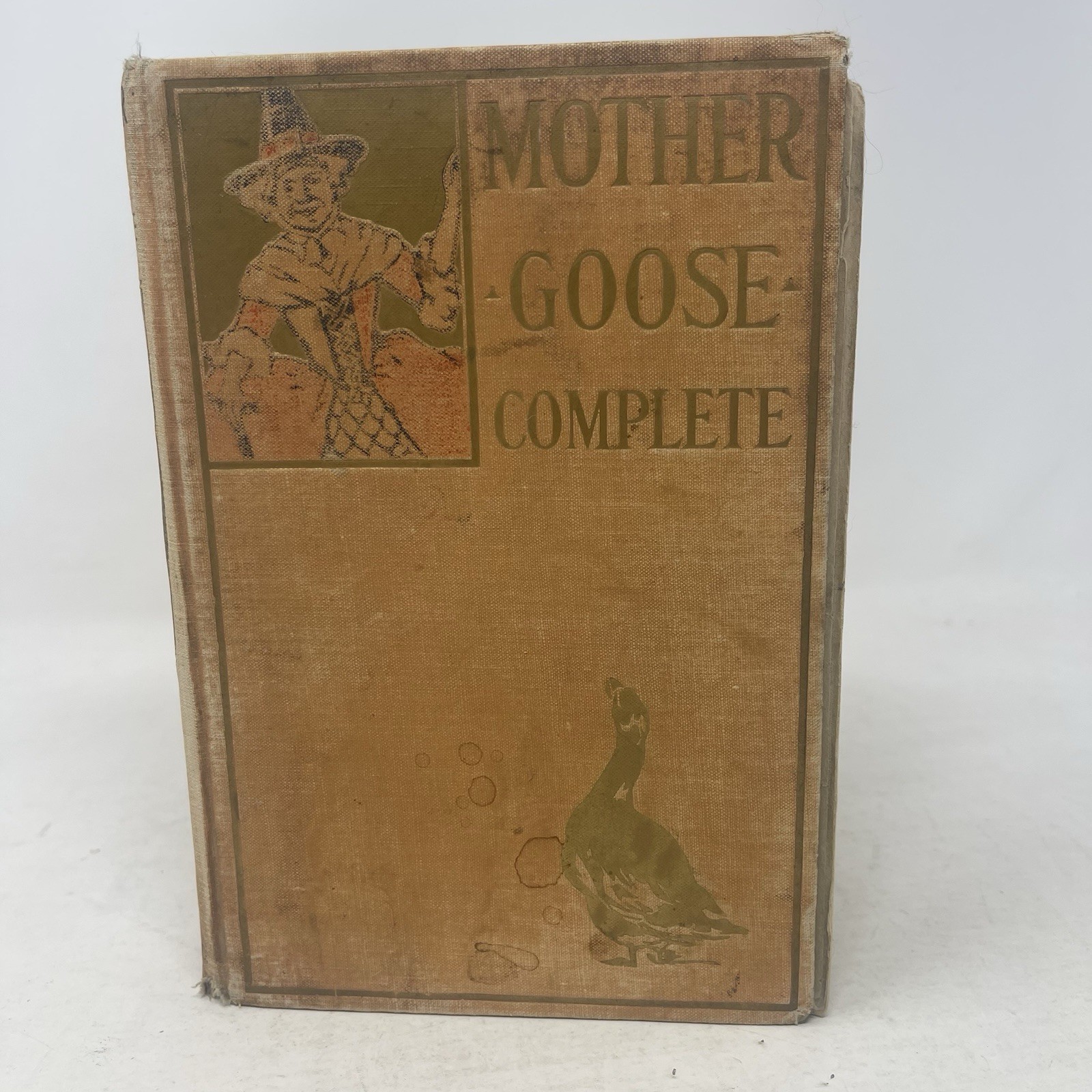 Mother Goose Complete W. Gannon 1902 HC Illustrated Hurst and Company