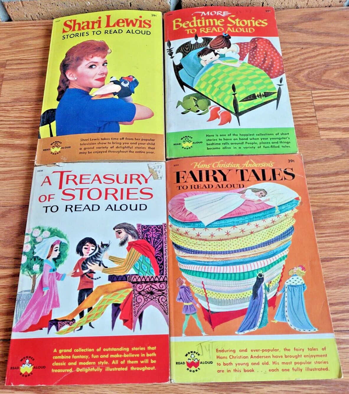 Lot of Wonder Books Read Aloud More Bedtime Stories Treasury of Stories Carelton