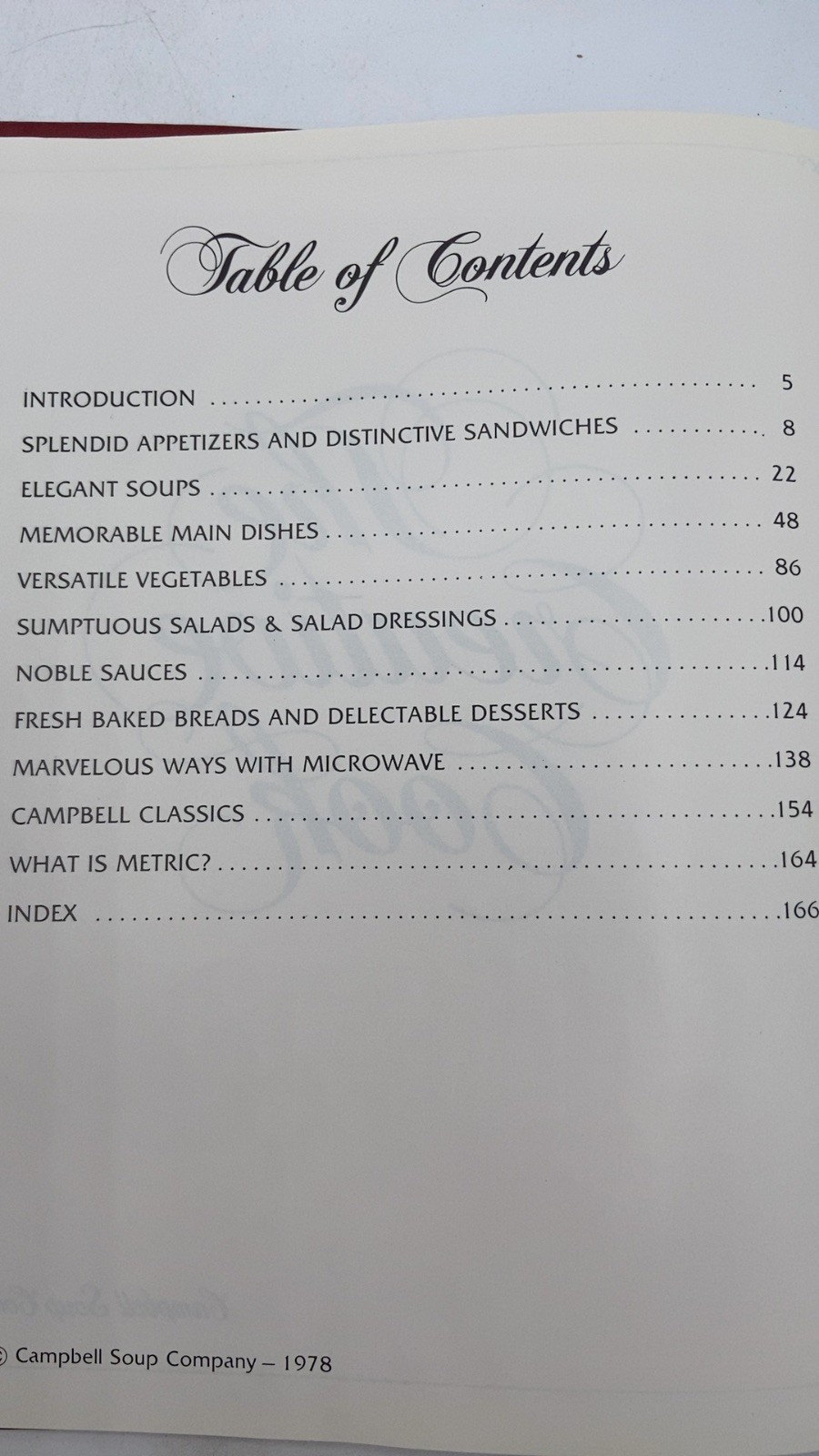The Creative Cook Hardcover 1978