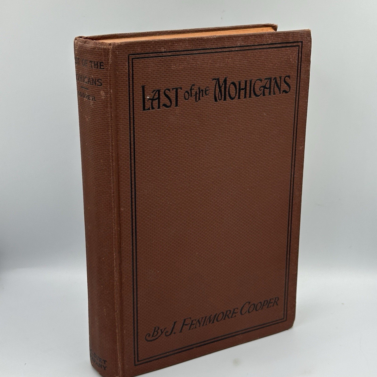 Last of the Mohicans A Tale of 1757 James Fenimore Cooper A.L. Burt Company VTG
