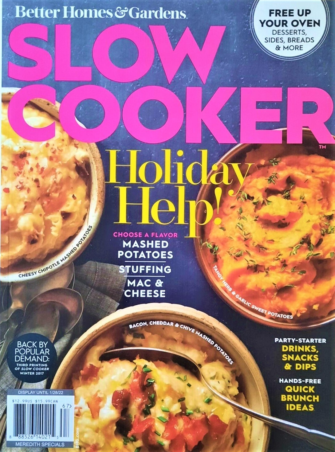 BETTER HOMES & GARDENS MAGAZINE | 2021 | SLOWCOOKER – HOLIDAY HELP