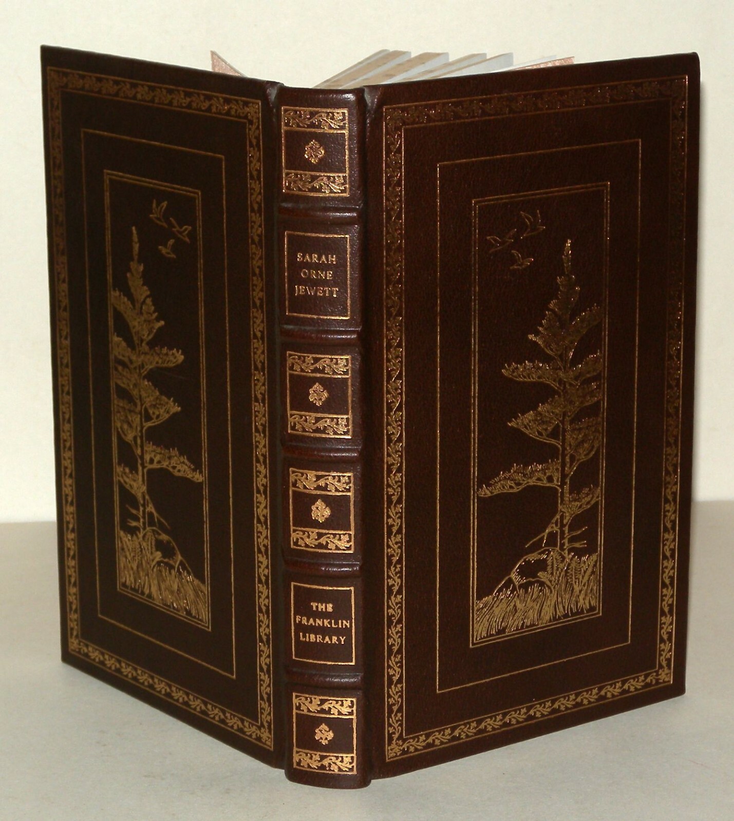 Sarah Orne Jewett – The Country – Franklin Library 1984 Leather – Ltd Ed