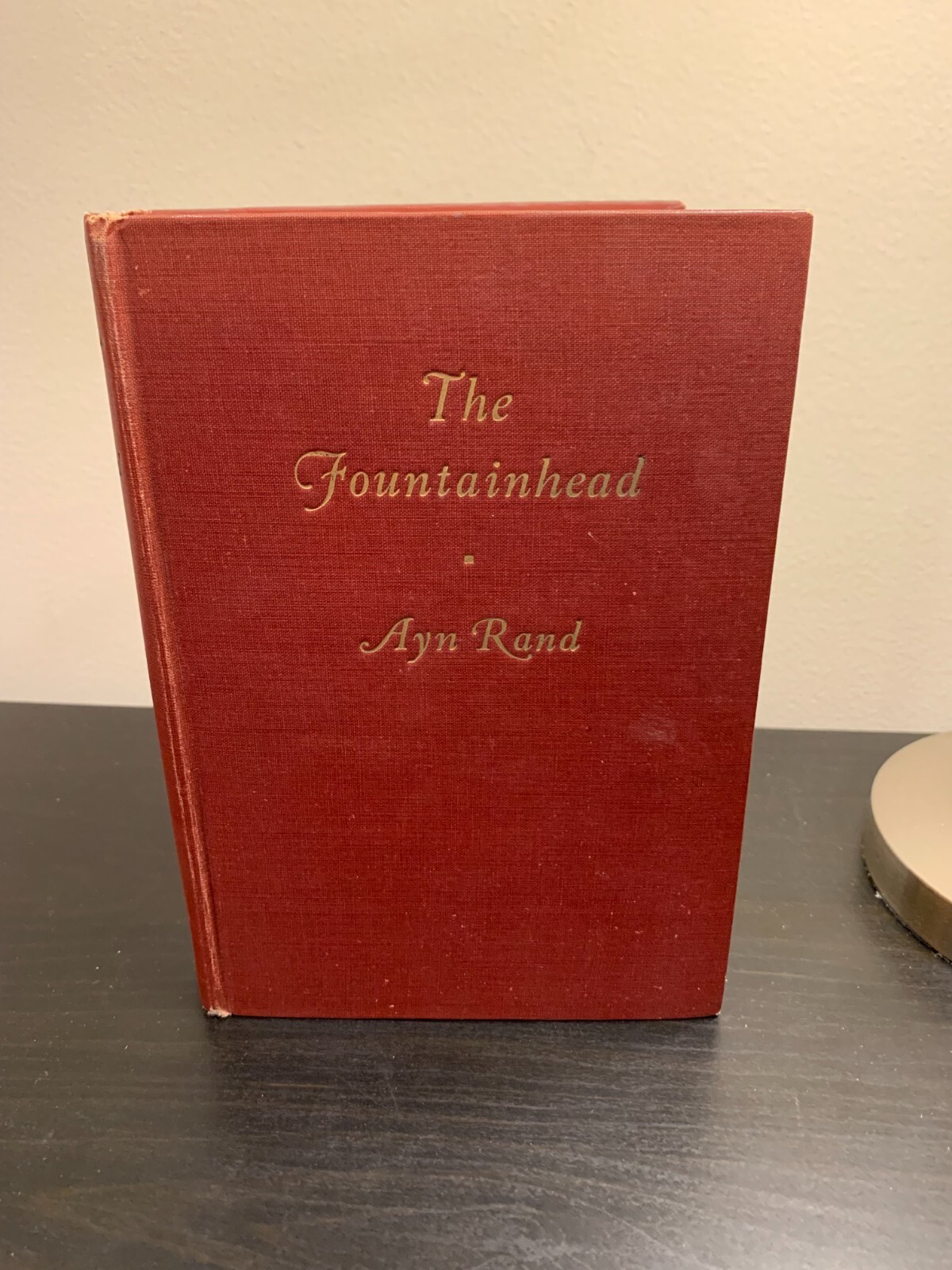 The Fountainhead by Ayn Rand (1943) Early Printing First Edition Hardcover Novel