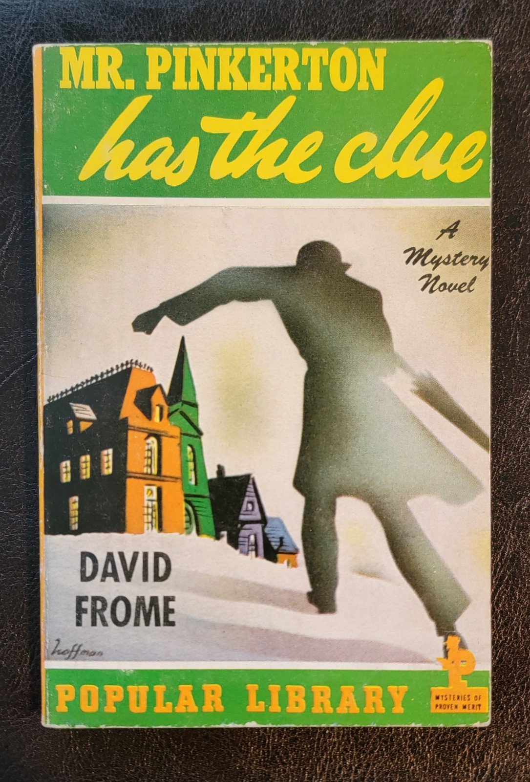 Mr. Pinkerton has the Clue David Frome Popular Library 26 1944 Golden Age NICE