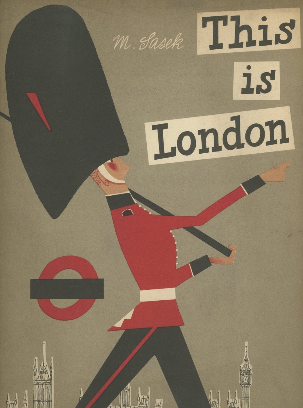 Miroslav Sasek / This is London 1960 early printing