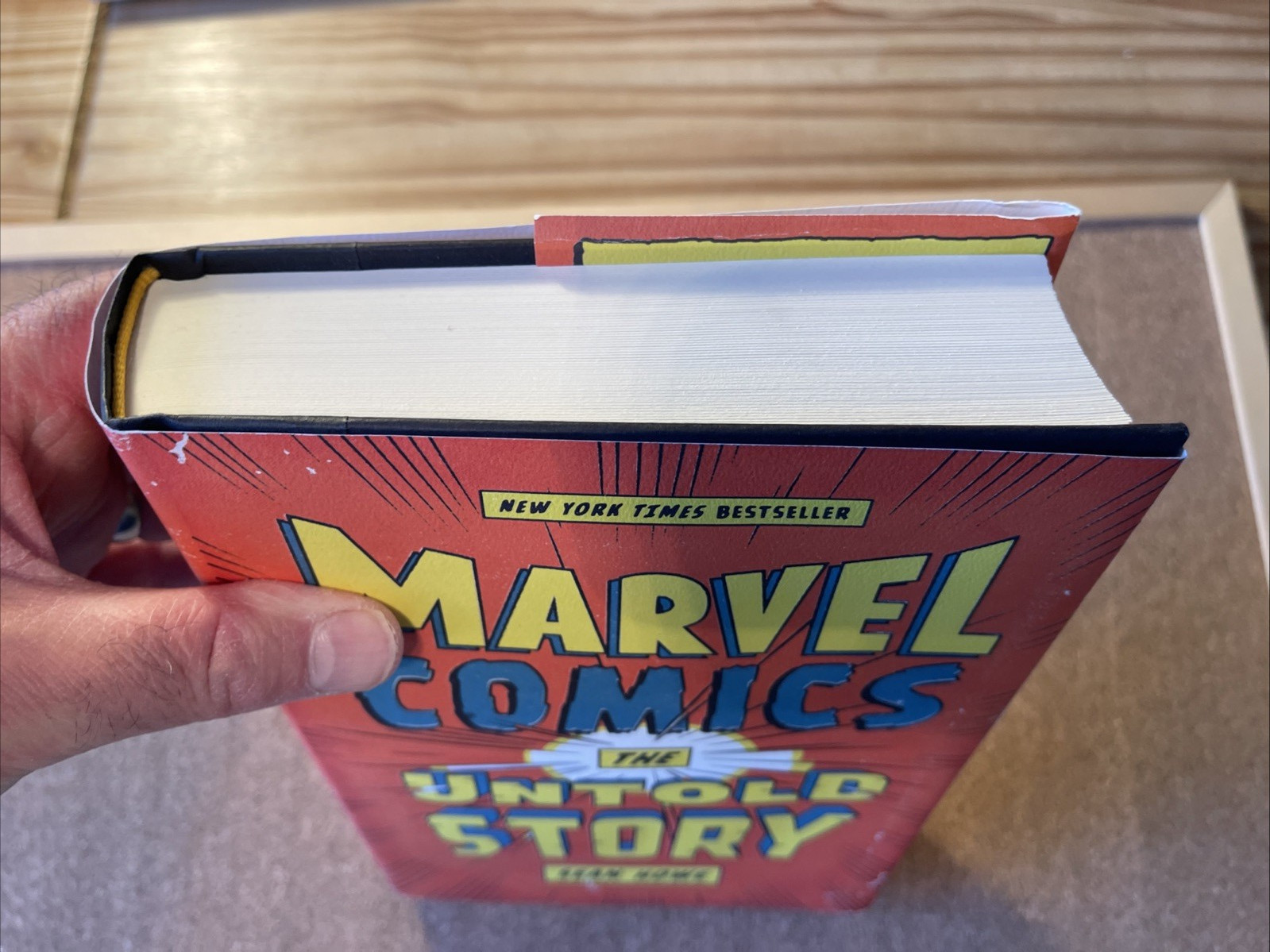 Marvel Comics : The Untold Story By Sean Howe VGC US 1st Edition 2012 Hardback