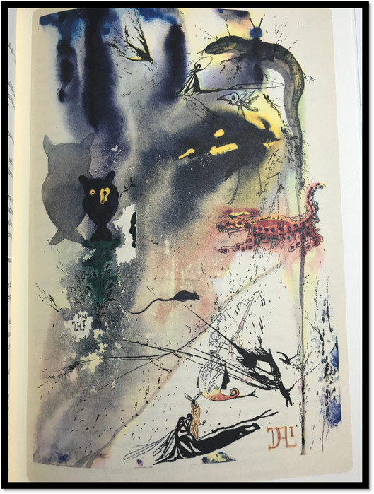 Alice In Wonderland Illustrated by Salvador Dali New 150th Anniversary Hardback