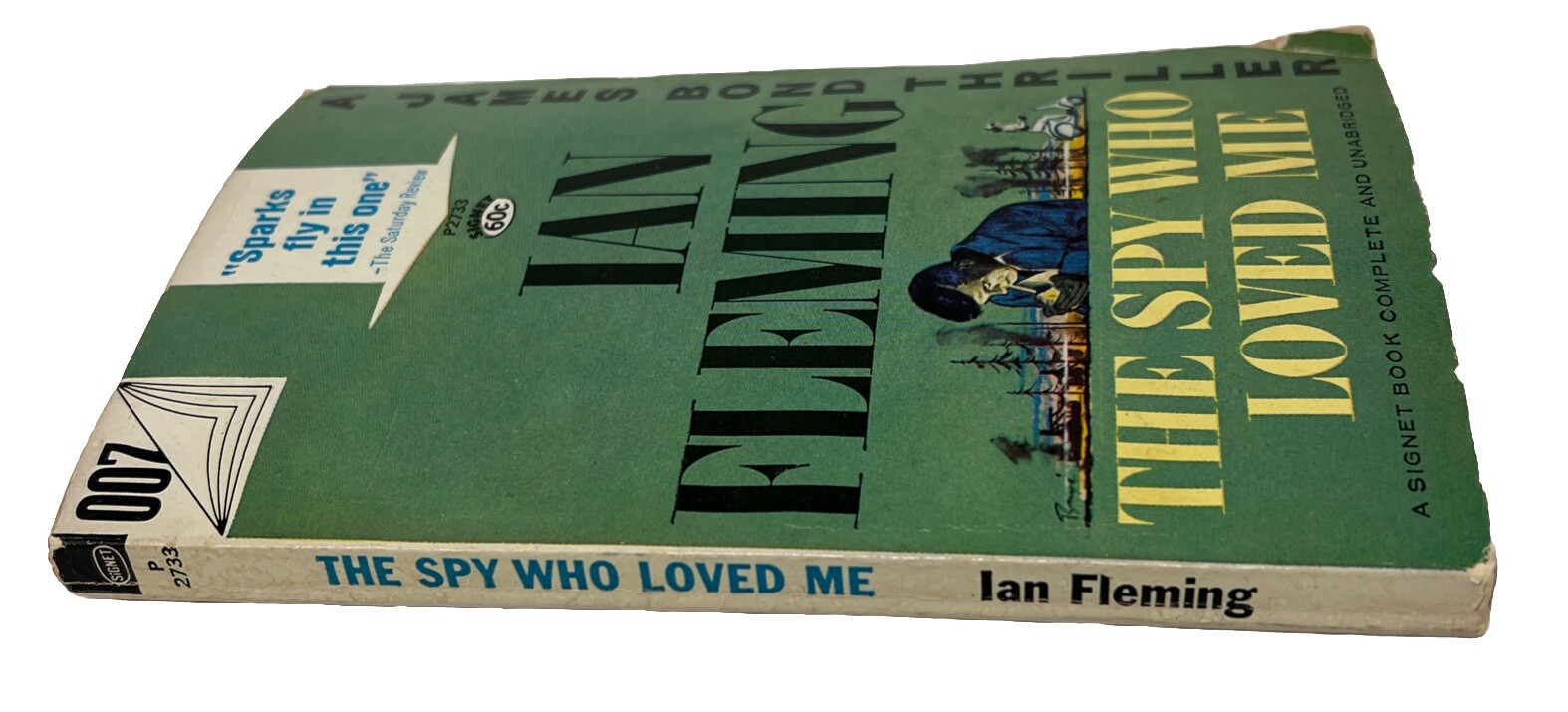 Ian Fleming THE SPY WHO LOVED ME Signet P2733 20 th print James Bond PB Vintage