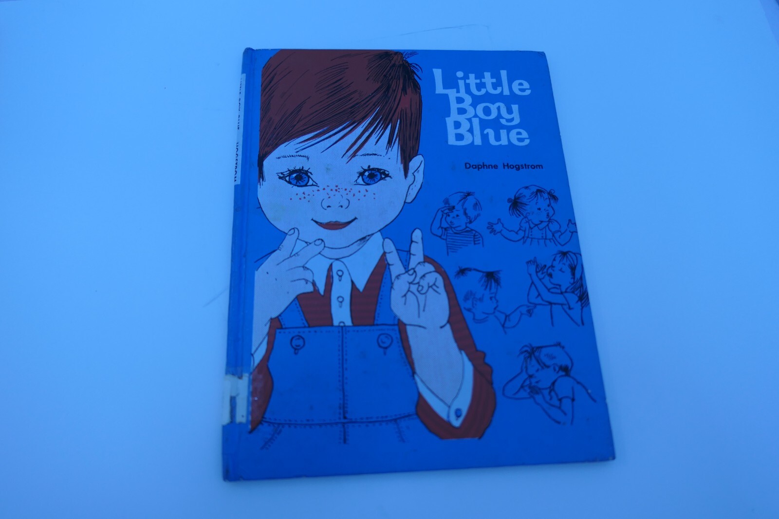 Little Boy Blue Daphne Hogstrom Vintage Hardcover For Children