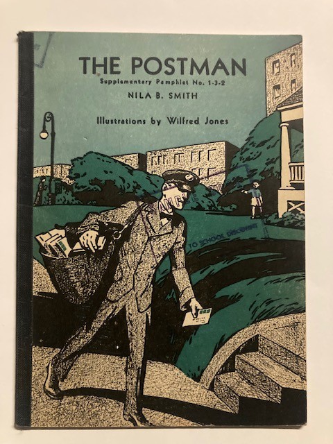 The Postman Nila B Smith Silver Burdett Co, USA 1938 Book Vintage Collectible