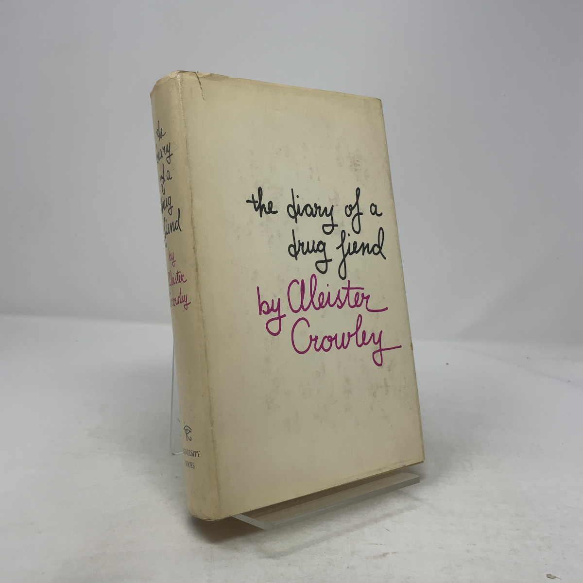 The Diary of a Drug Fiend by Aleister Crowley HC First Thus Very Good 1970