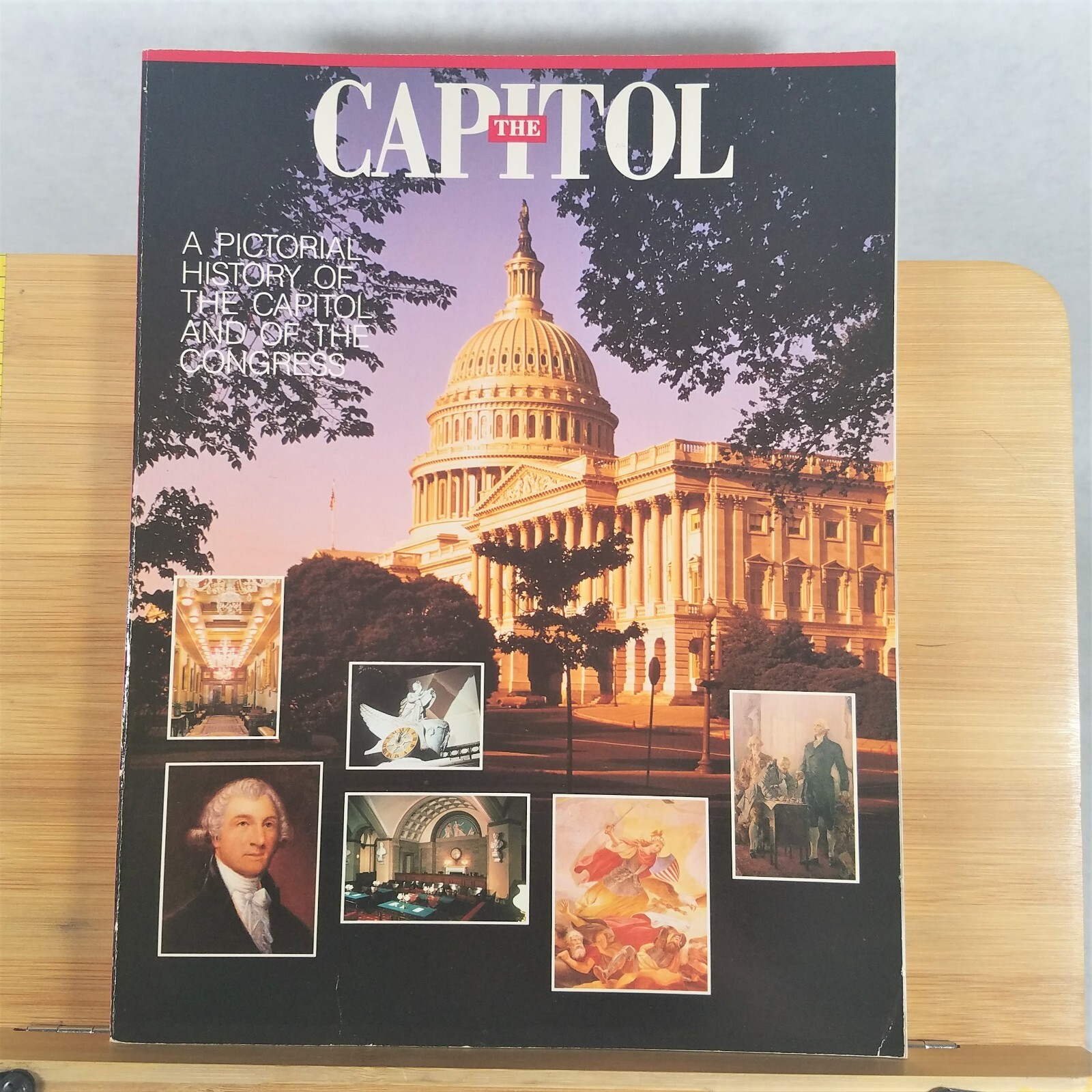The Capitol – 100th Congress Pictorial History 1983 Autographed by Marilyn Lloyd