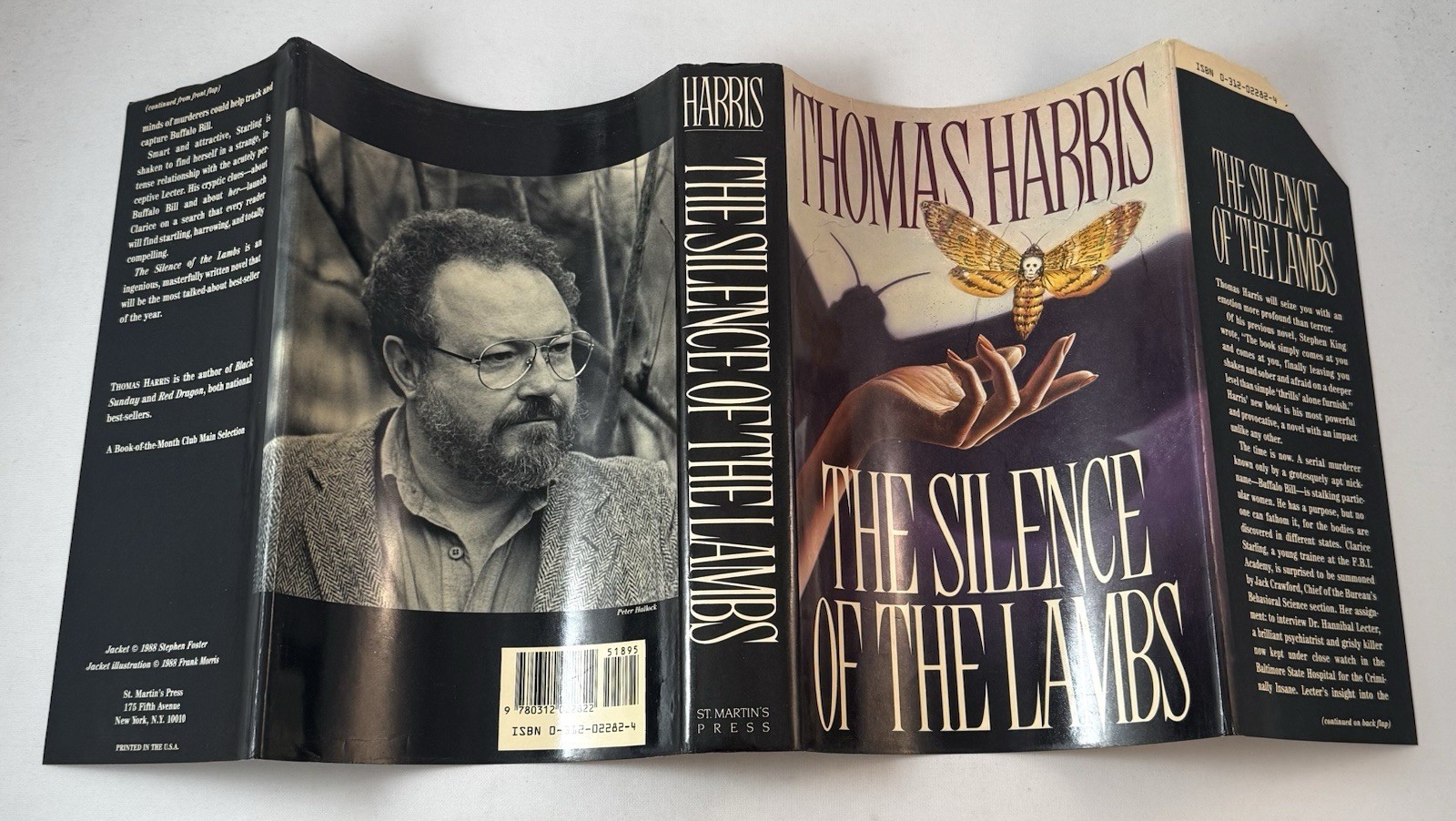 Thomas Harris-3 Books-SIGNED-TRUE 1st Editions-Silence-Hannibal-Rising-VERY RARE