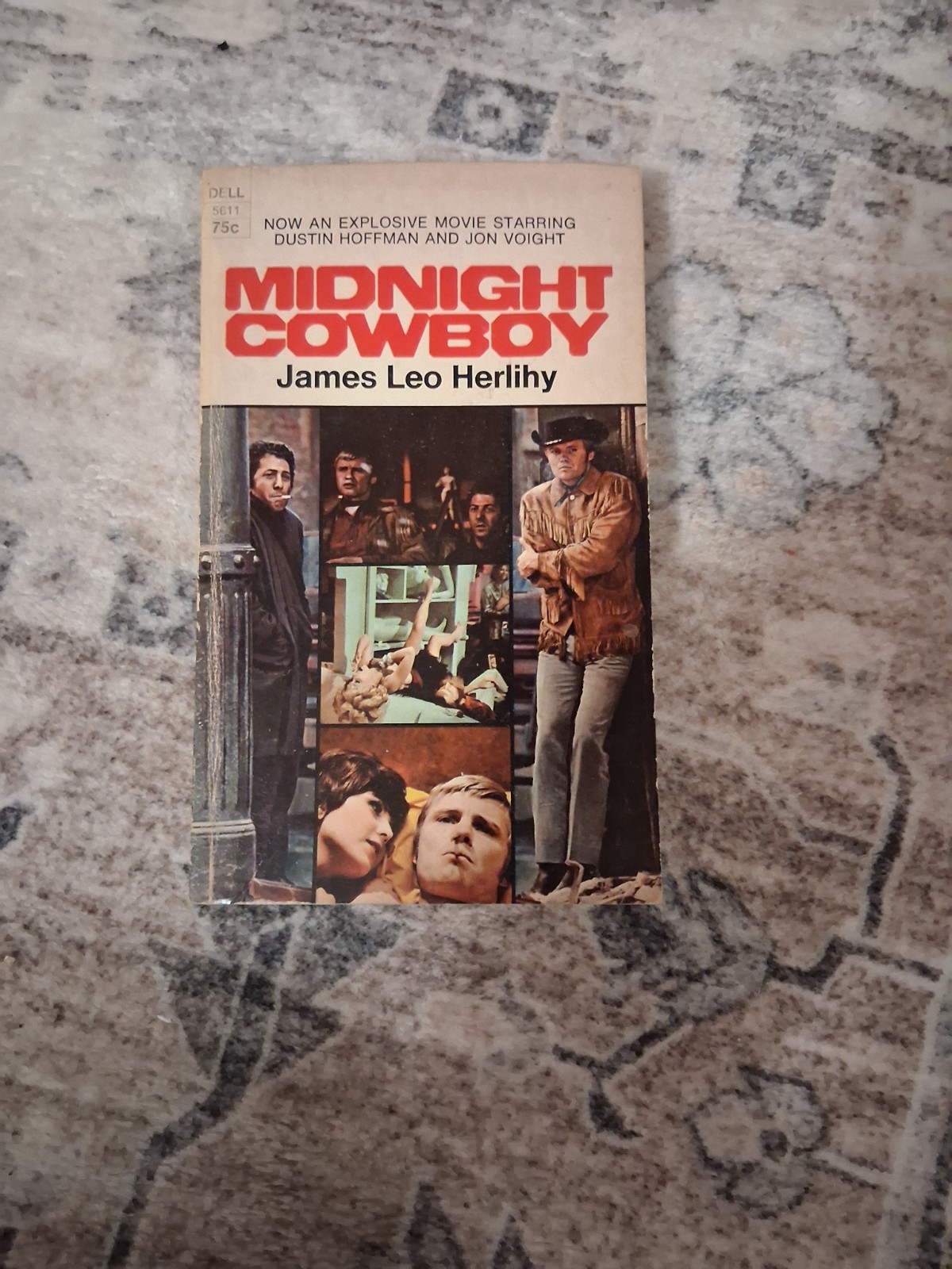 VTG Midnight Cowboy James Leo Herlihy 1970 Dell PB Good Condition