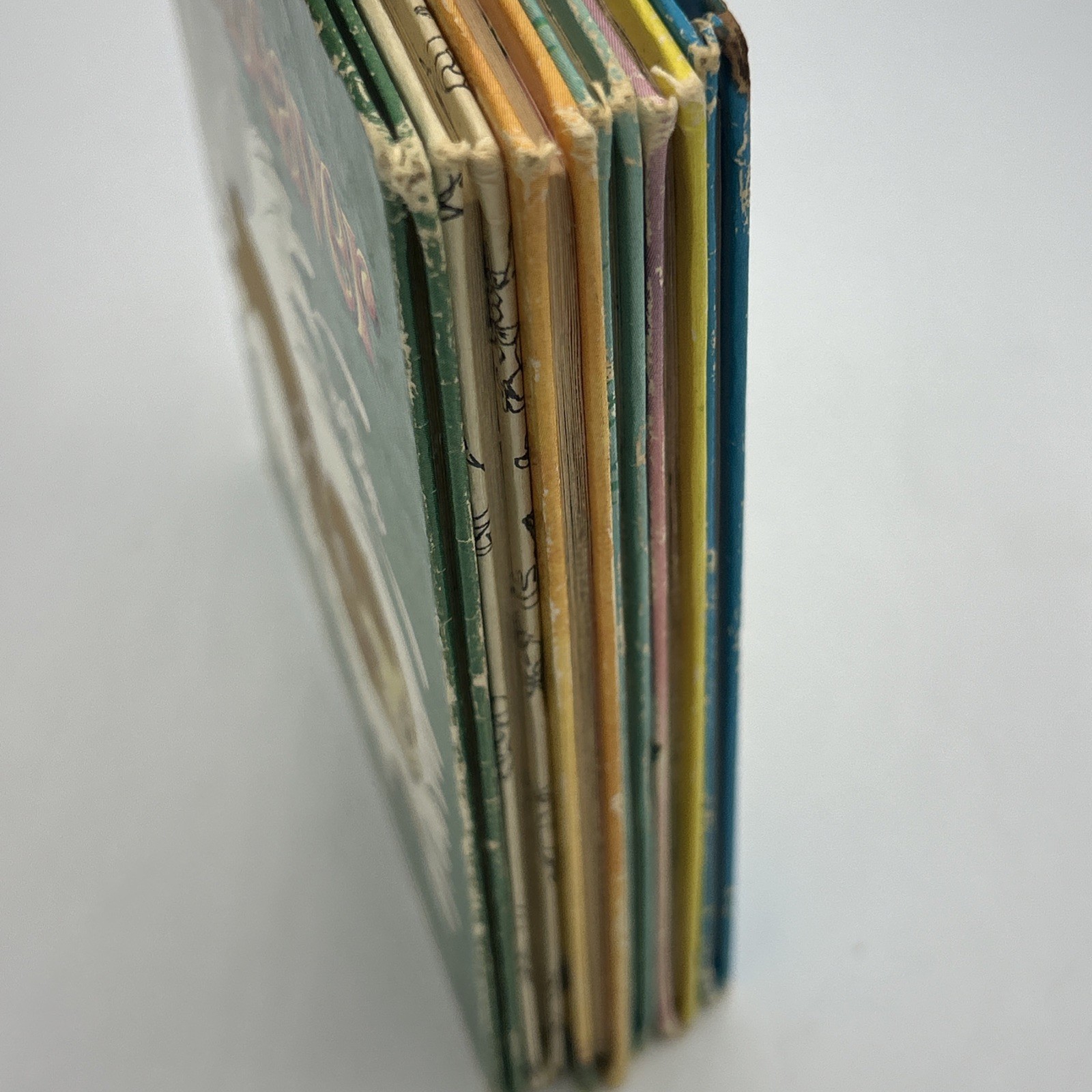 Lot of 6 Vintage Whitman Tell-a-Tale Books – 1950s–60s. Puffy, Hello Joe