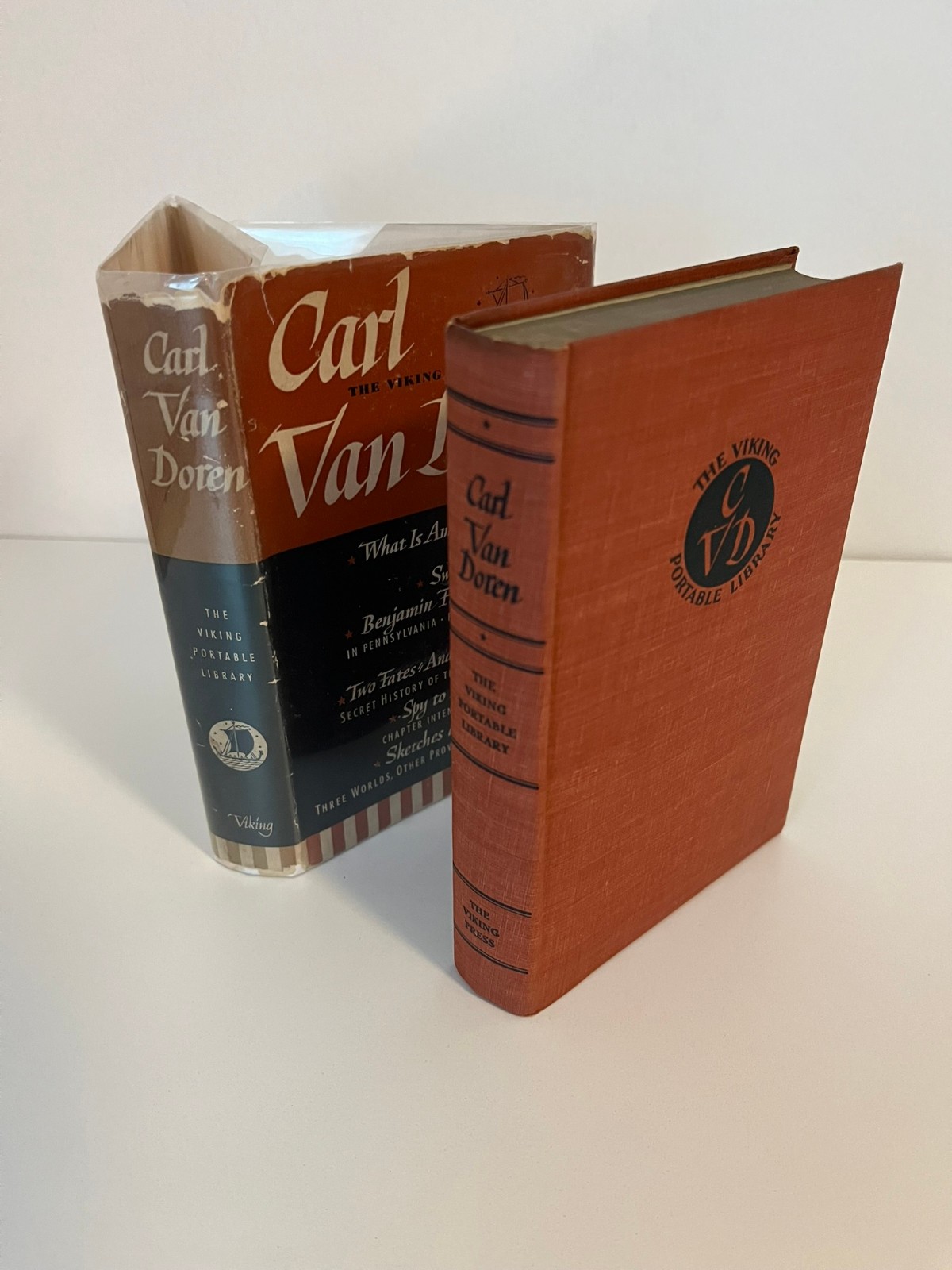 The Viking Portable Library Carl Van Doren – Viking Press 1945 1st Ed. HCDJ