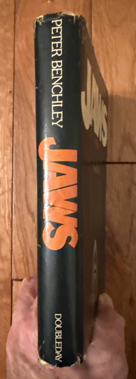 JAWS by Peter Benchley 1974 First Edition HC/DJ P31 SIGNED!