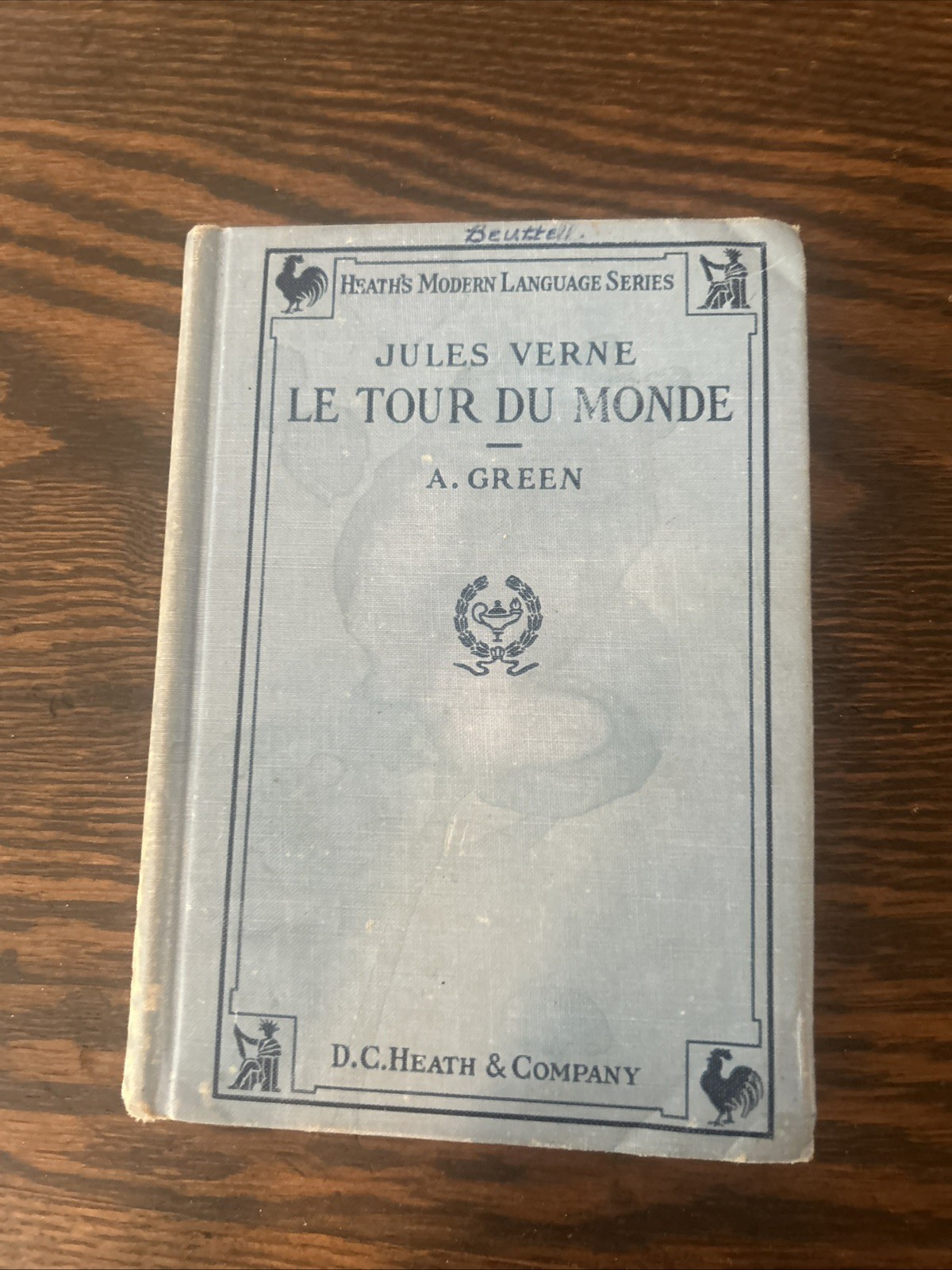 Jules Verne Le Tour De Monde: En Quatre Vinngts Jours (1926) D C Heath & Co