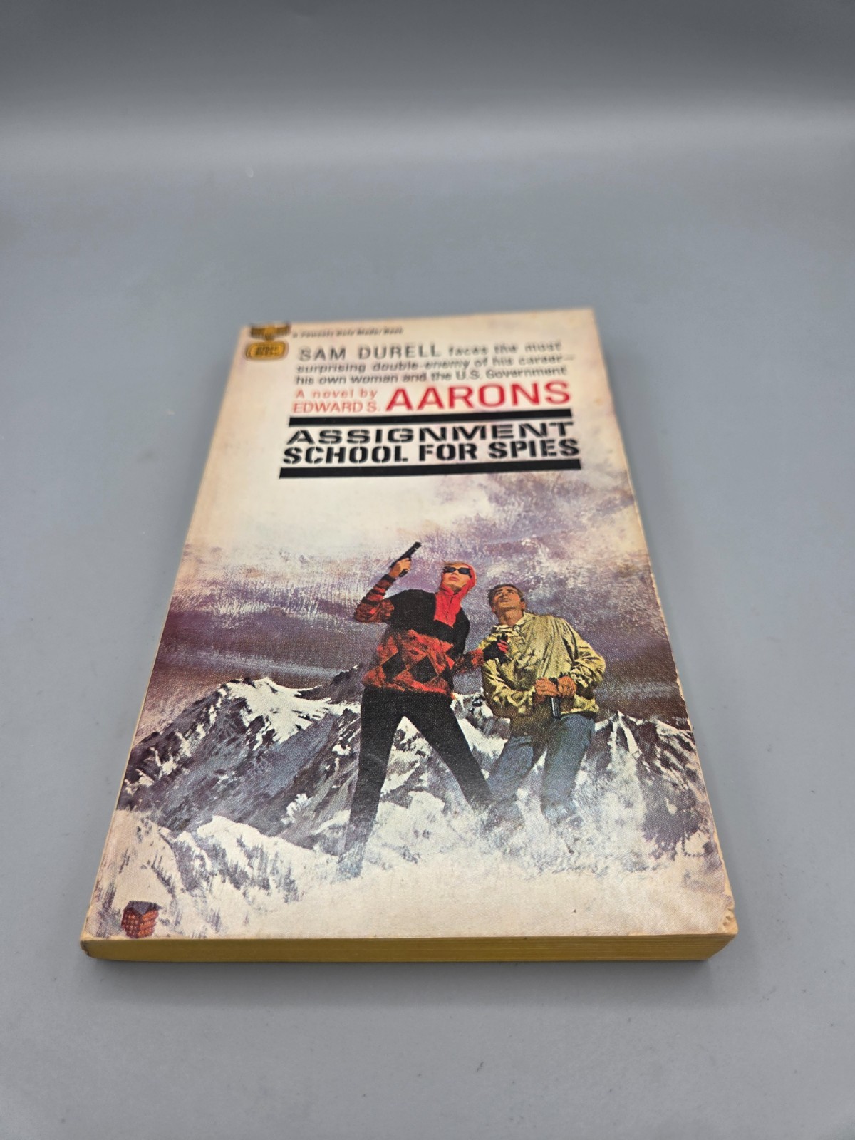 Assignment: School for Spies — Edward S. Aarons | Gold Medal d1640 (1966)