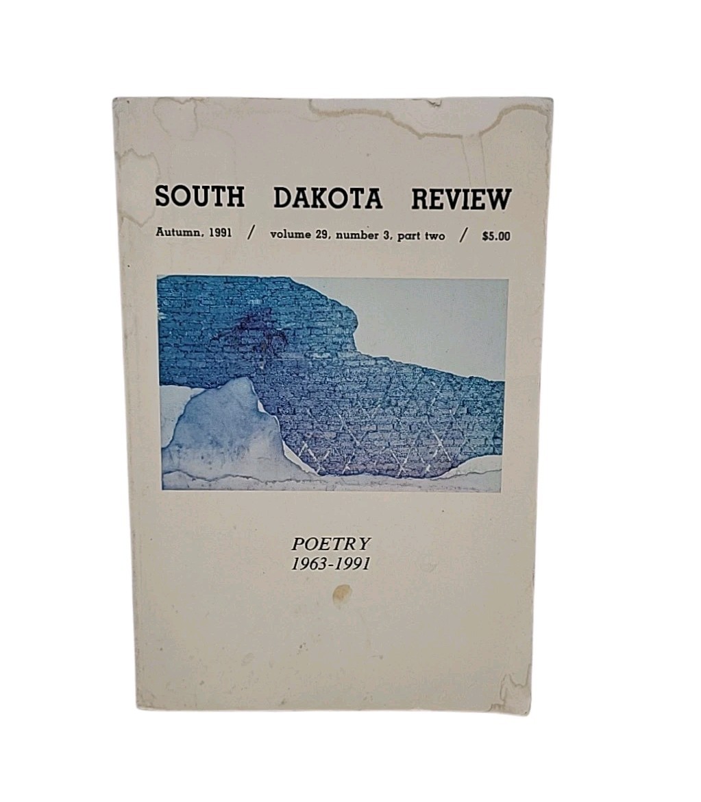 South Dakota Review Autumn 1991 Vol 29, No 3, Part 2 Poetry 1963-1991 Book