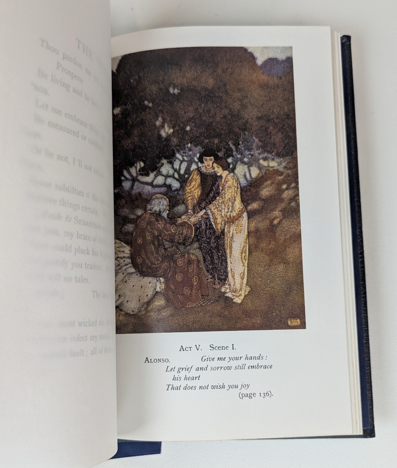 William Shakespeare’s Comedy The Tempest, Edmund Dulac, 1982 Hodder & Stoughton