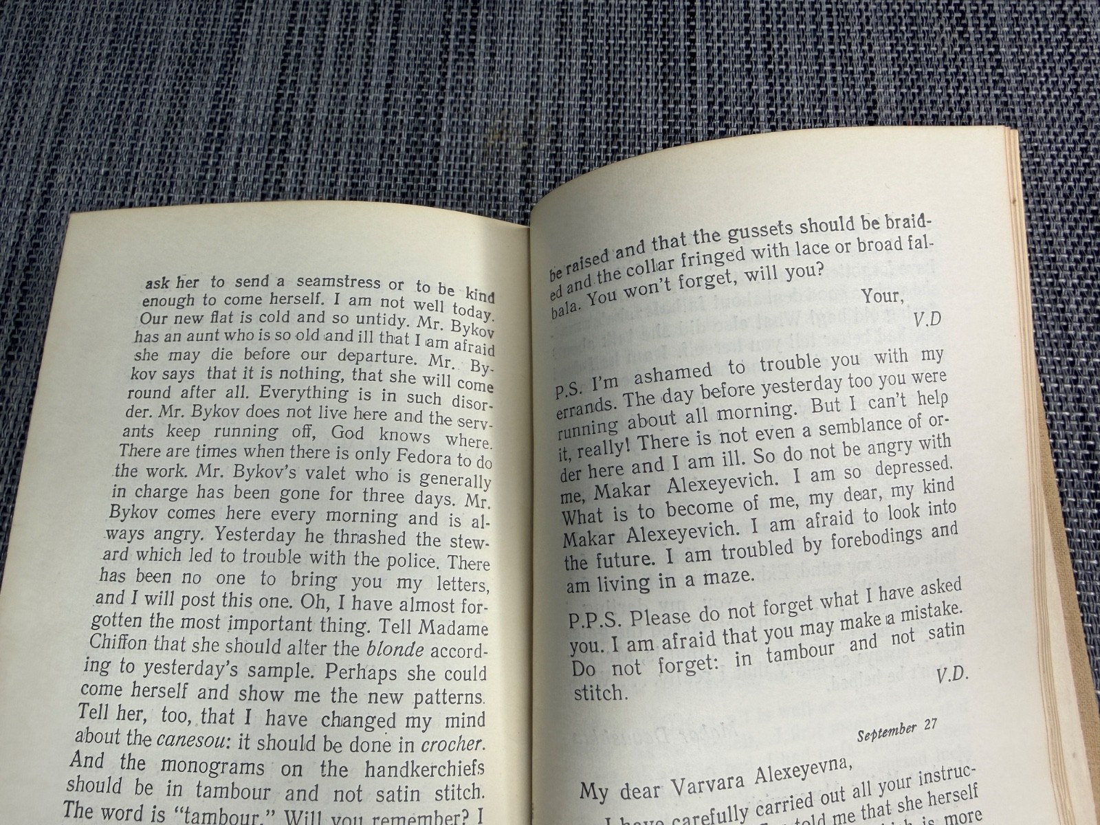 Poor Folk (Fyodor Dostoyevsky)