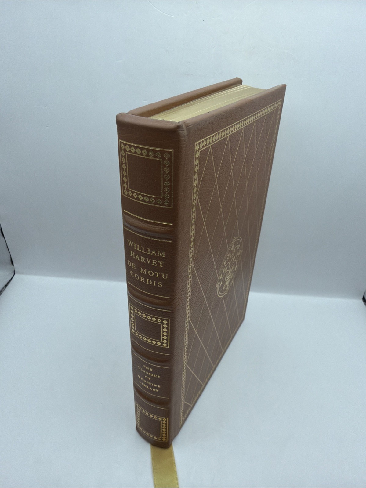 De Moto Cordis WILLIAM HARVEY latin & English Classics Of Medicine Library HC