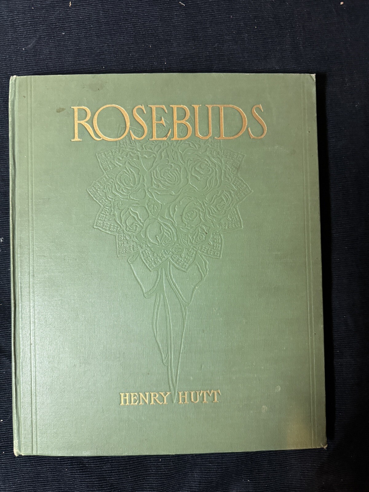 Rare 1912 Rosebuds by Henry Hutt Bobbs Merril – Hardcover (No Dust Jacket)