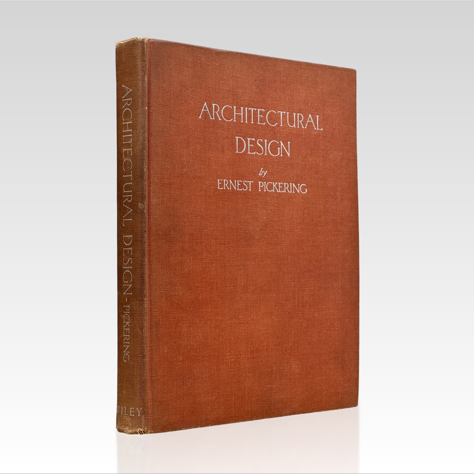 1948 ERNEST PICKERING. Architectural Design. Second Edition VINTAGE HC
