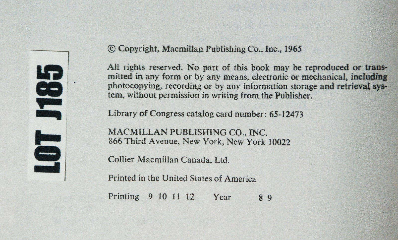 Structural Mechanics And Analysis By Michalos Wilson 1965 Hardcover Lot J185