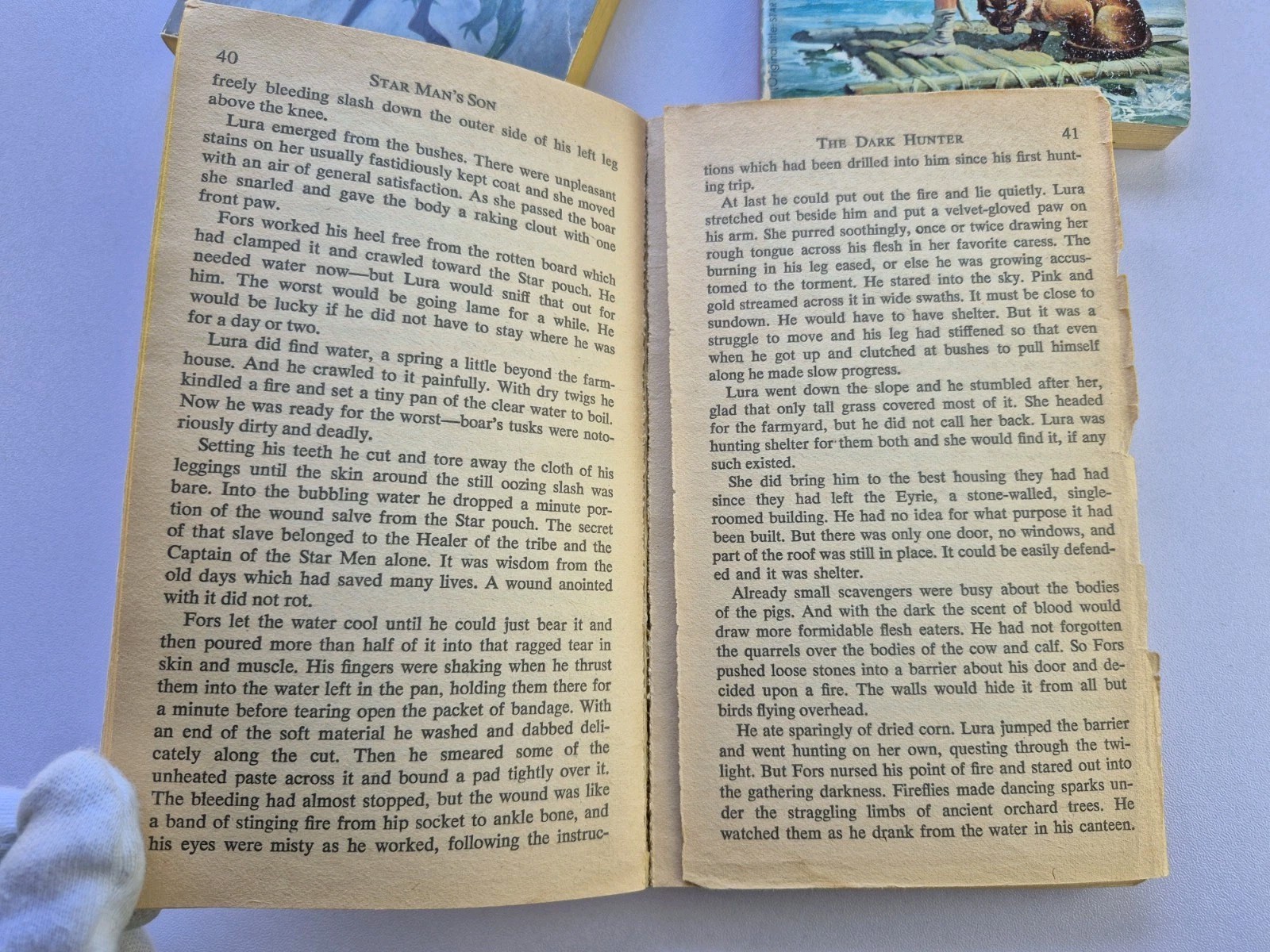 Andre Norton Star Man’s Son Dark Piper Daybreak 2250 AD Paperback Sci-Fi