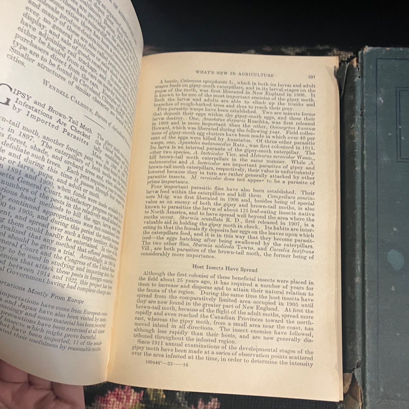 Lot of 3 Vintage 1930s Yearbook of Agriculture Books 1932, 1934,1936 USA Farming
