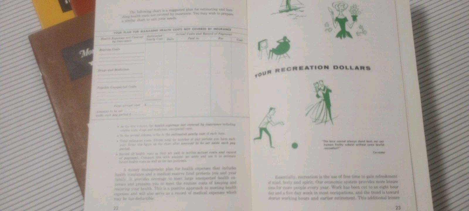 Money Management Institute Library (12 Booklets) Household Finances Vintage