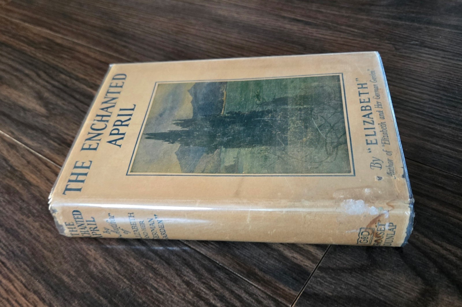 Vintage THE ENCHANTED APRIL, 1923, Doubleday, First Edition