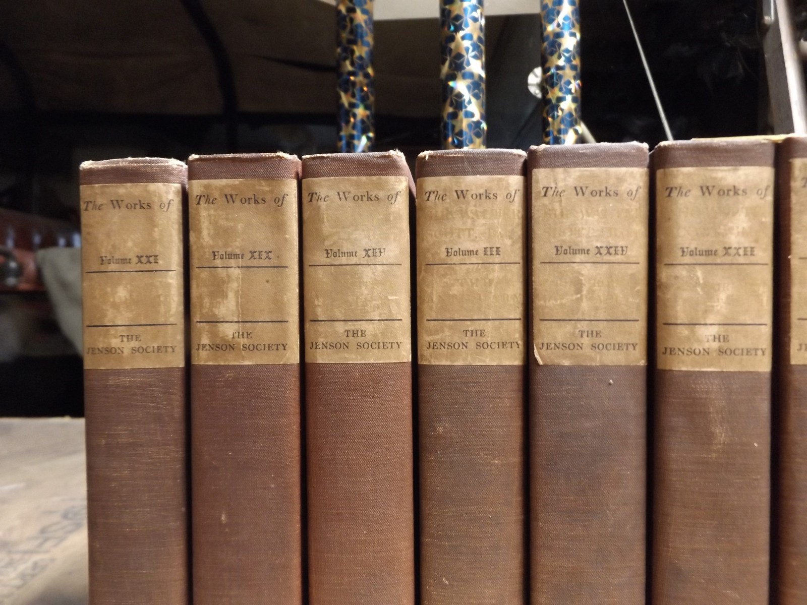 Lot of 14 VINTAGE Volumes Works of Sir Walter Scott (1907) HC No Dustjacket