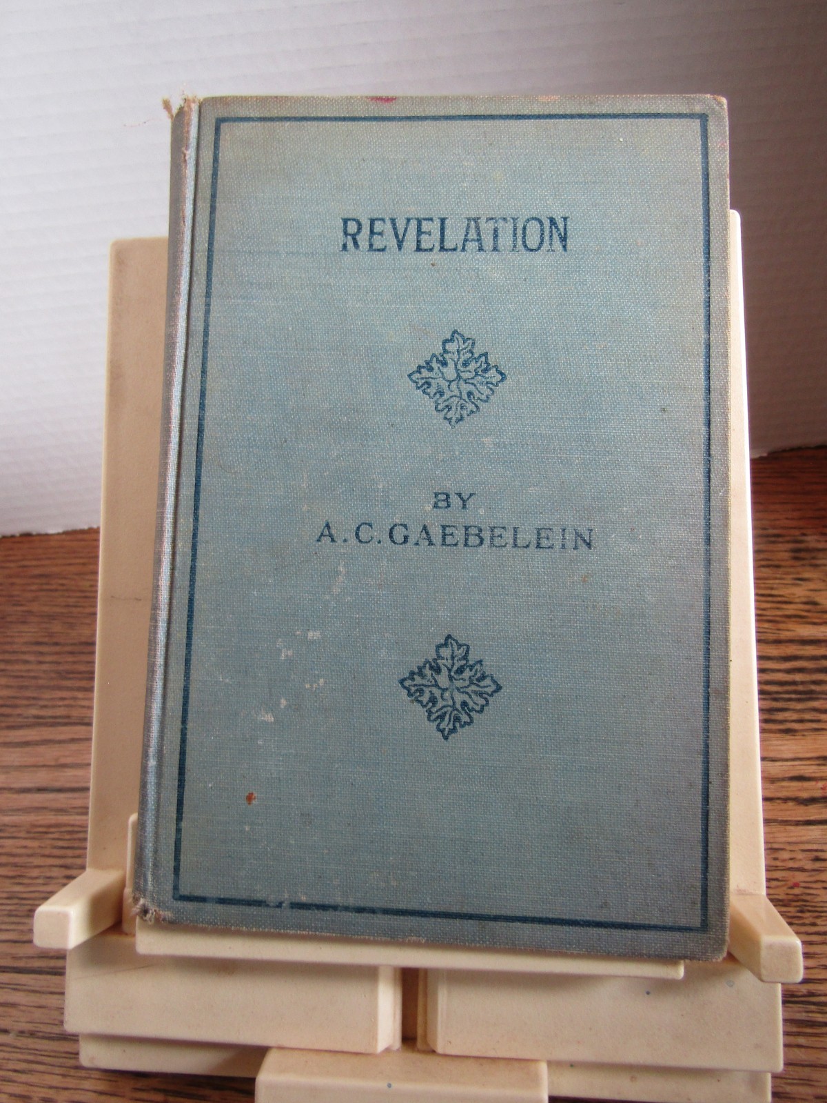 Revelation A.C. Gaebelein 1915 Analysis and exposition Bible HB commentary