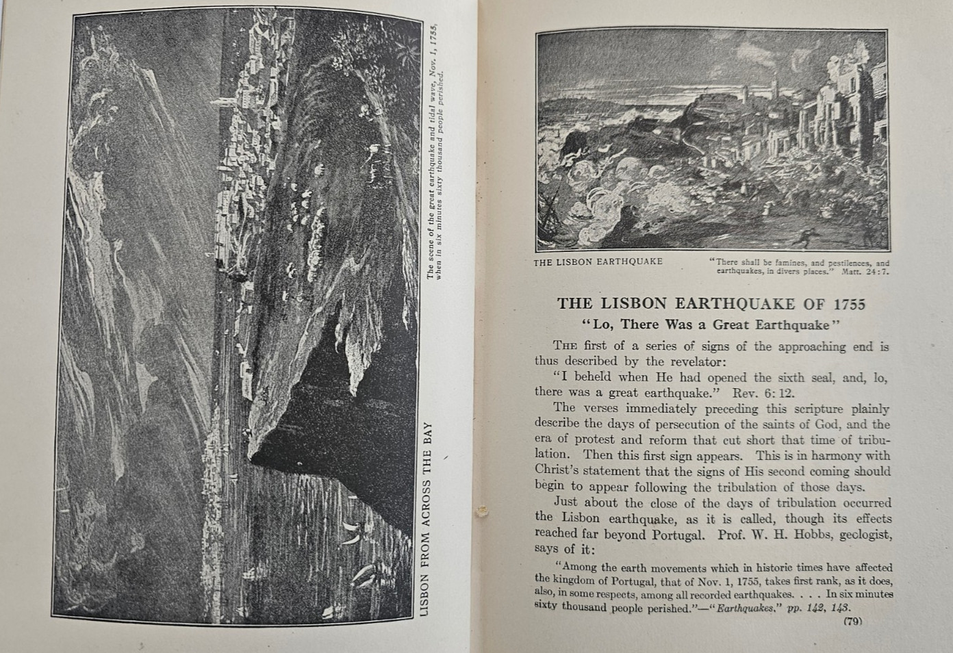 Antique 1918 OUR DAY IN THE LIGHT OF PROPHECY HC 7th Day Adventist SPICER Illus