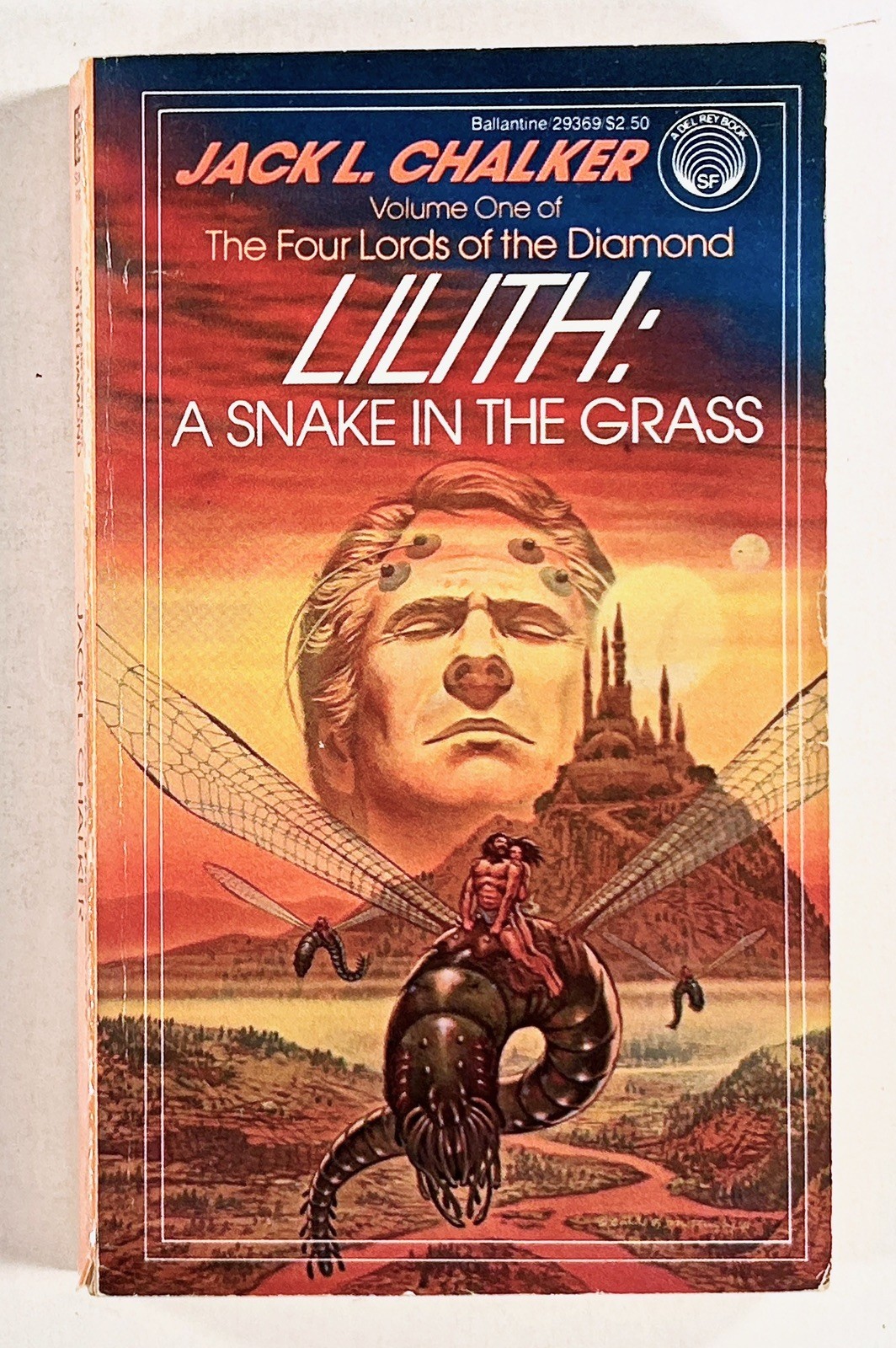 1981 Jack L Chalker LILITH:A SNAKE IN THE GRASS „Four Lords of the DIamond“ #1