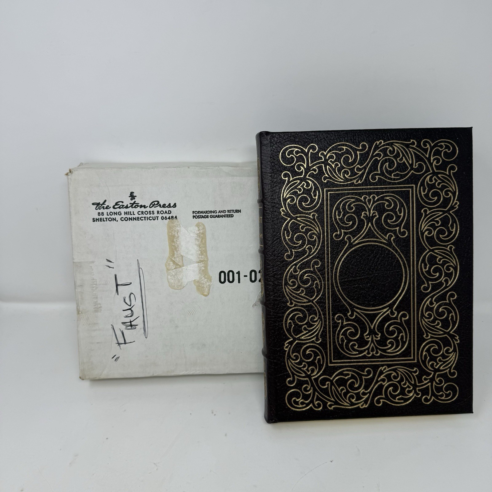 FAUST by JOHANN VON GOETHE- LEATHERBOUND EASTON PRESS