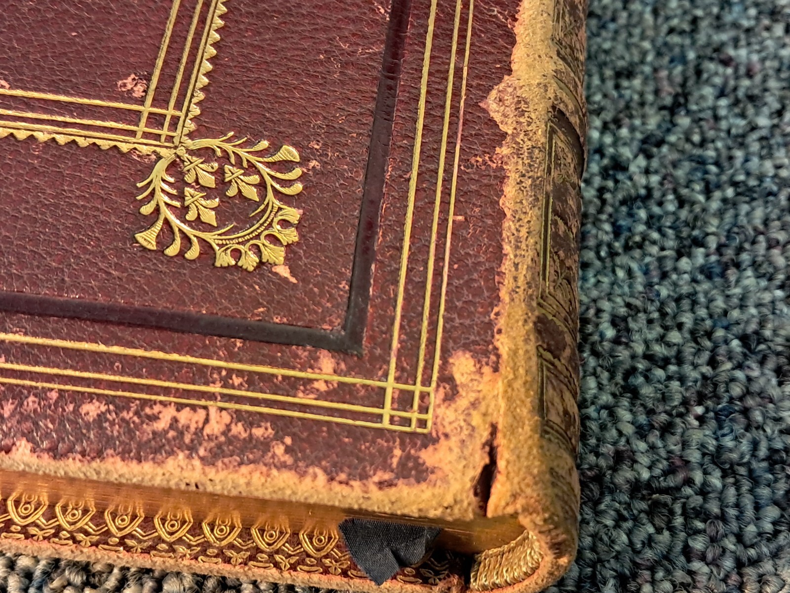 Moral Emblems From Jacob Cats and Robert Farlie 1860 Leather