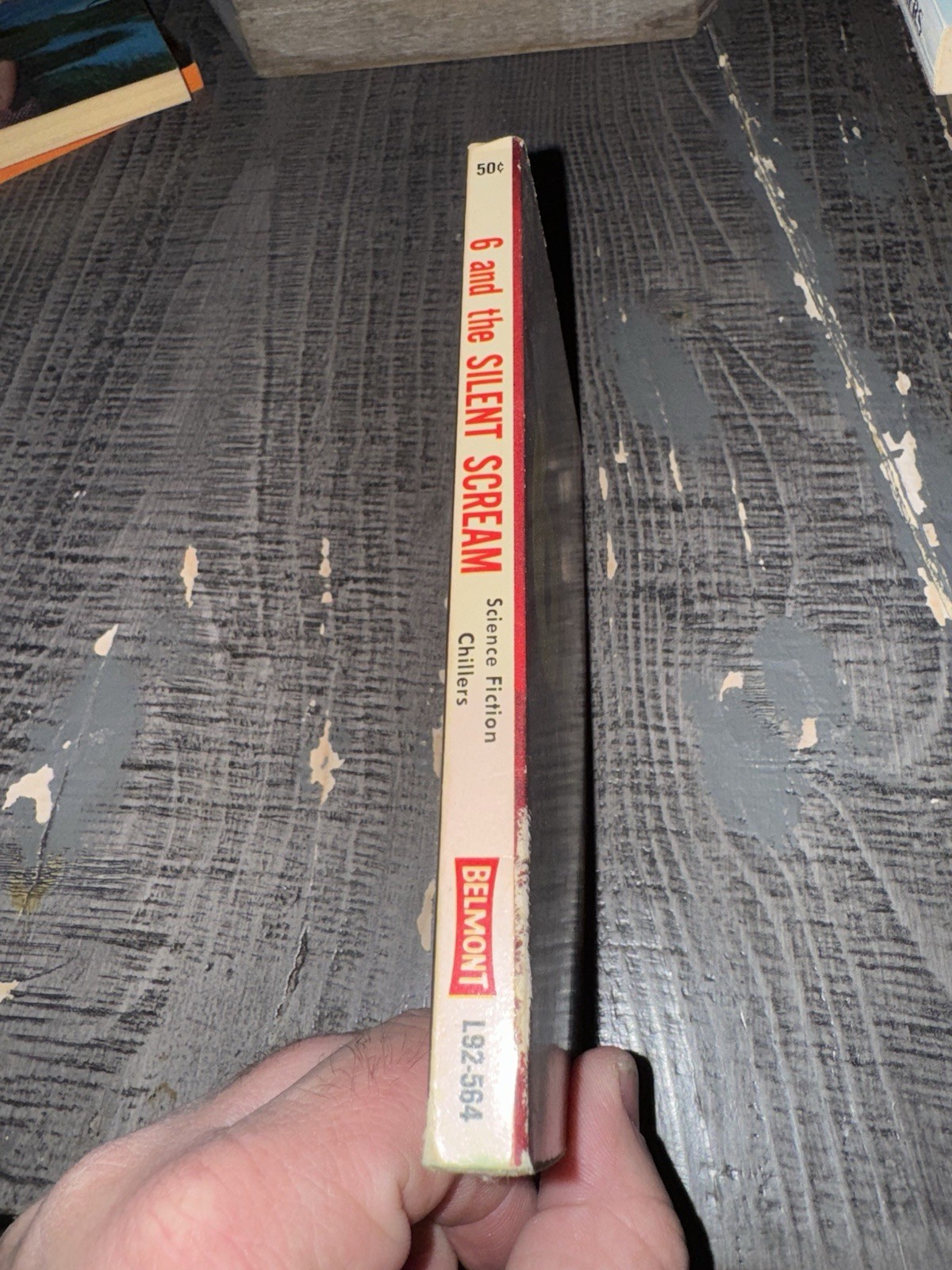 6 and the Silent Scream Ivan Howard Horror 1963 1960s Vtg PB Book