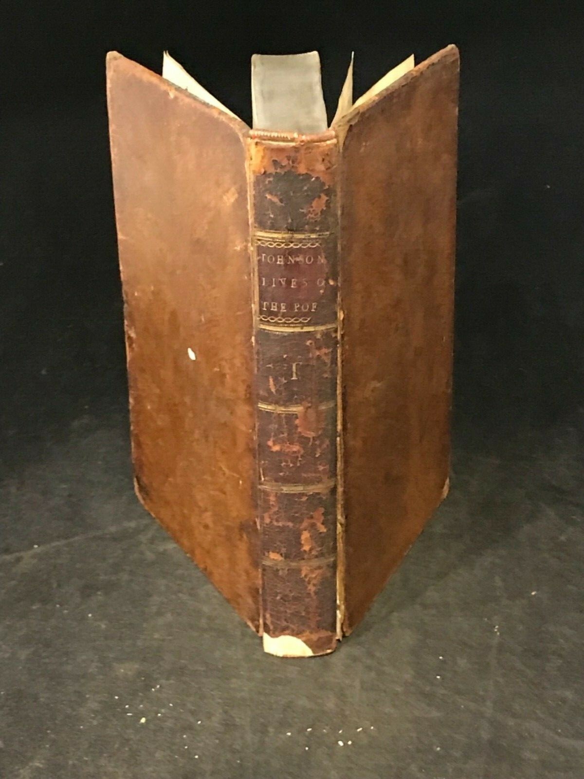 1783 Volume One Johnson’s Lives of the Poets Milton, etc