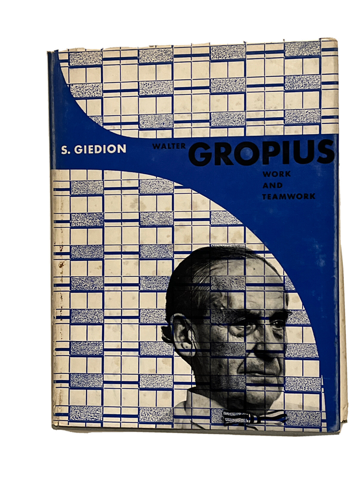 WALTER GROPIUS WORK & TEAMWORK S.GIEDION 1954 1st Ed ARCHITECTURAL PRESS Bauhaus